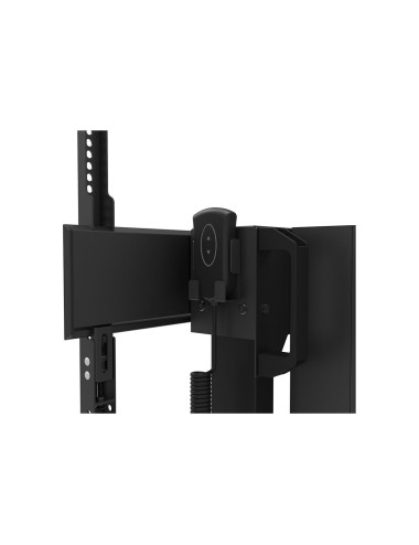 Neomounts Floor stand | FL55-875BL1 TV trolley | Adjustable Height | 55-100 " | Maximum weight (capacity) 110 kg | Black