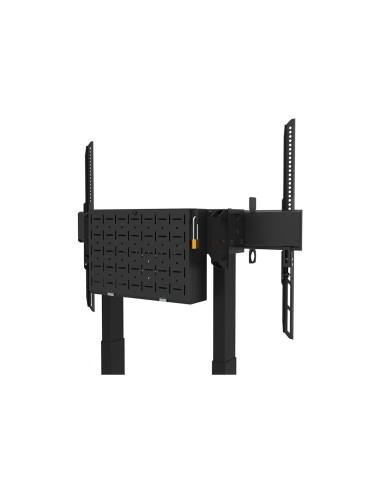 Neomounts Floor stand | FL55-875BL1 TV trolley | Adjustable Height | 55-100 " | Maximum weight (capacity) 110 kg | Black