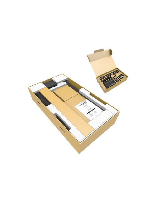 Neomounts Floor stand | FL55-875BL1 TV trolley | Adjustable Height | 55-100 " | Maximum weight (capacity) 110 kg | Black