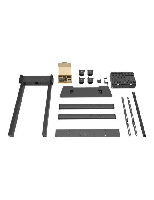 Neomounts Floor stand | FL55-875BL1 TV trolley | Adjustable Height | 55-100 " | Maximum weight (capacity) 110 kg | Black