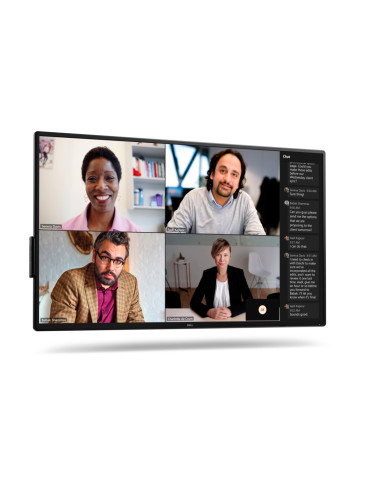 Dell P5525QC | 55 " | IPS | 4K UHD | 16:9 | 60 Hz | 8 ms | 3840x 2160 pixels | 400 cd/m | HDMI ports quantity 2