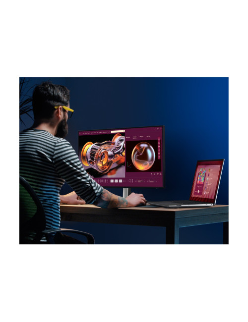 Dell U2725QE | 27 " | IPS | 16:9 | 120 Hz | 5 ms | 3840 x 2160 pixels | 450 cd/m | HDMI ports quantity 1 | Silver