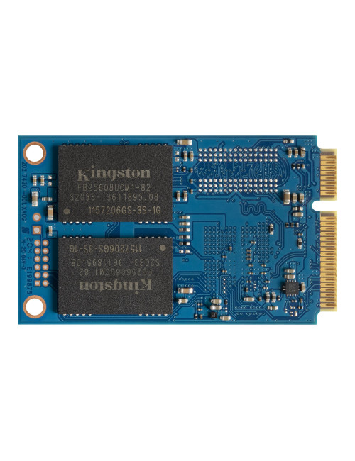 Kingston | KC600 | 256 GB | Solid-state drive interface mSATA | Read speed 550 MB/s | Write speed 500 MB/s
