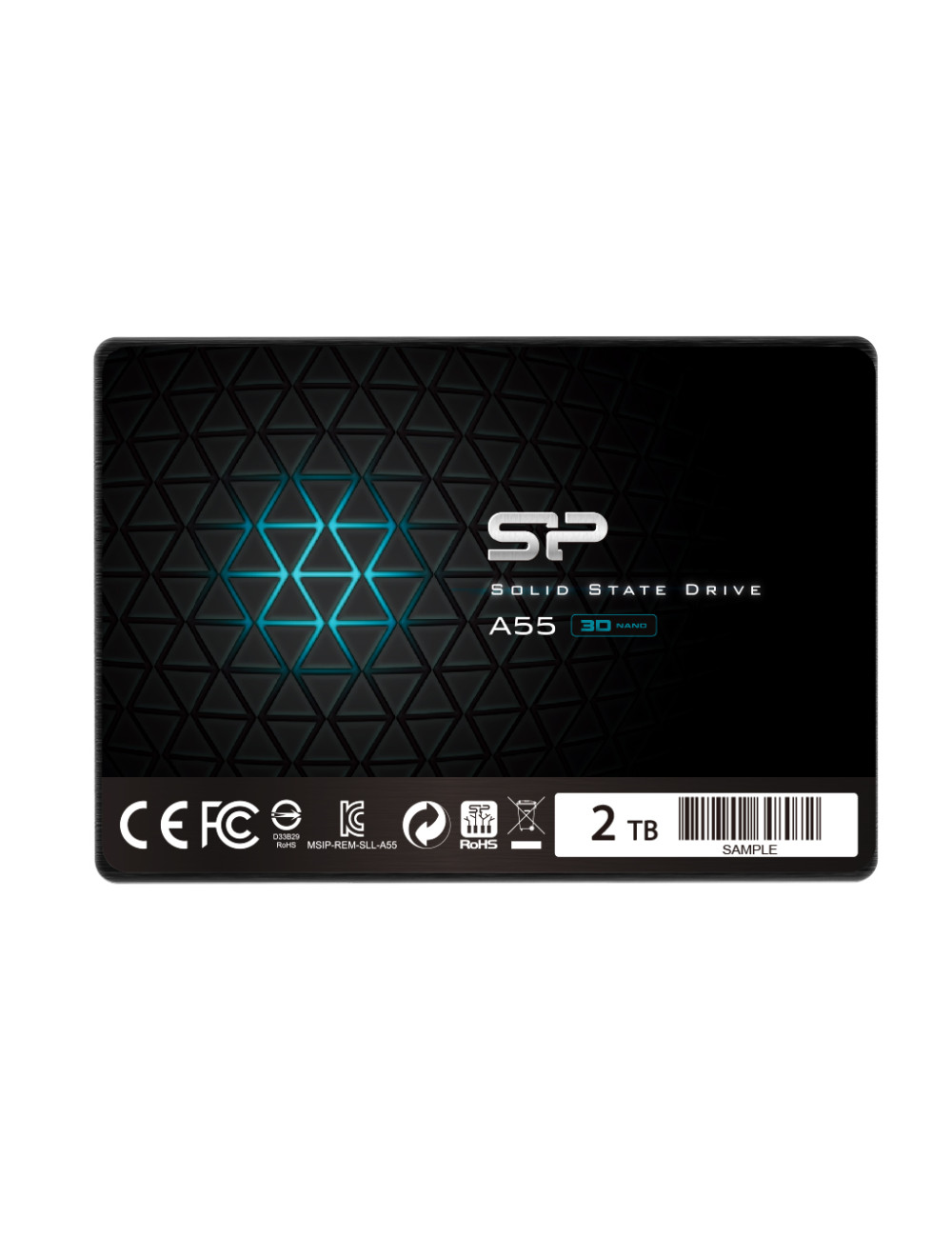 Silicon Power | Ace | A55 | 2000 GB | SSD form factor 2.5" | Solid-state drive interface SATA III | Read speed 500 MB/s | Write 