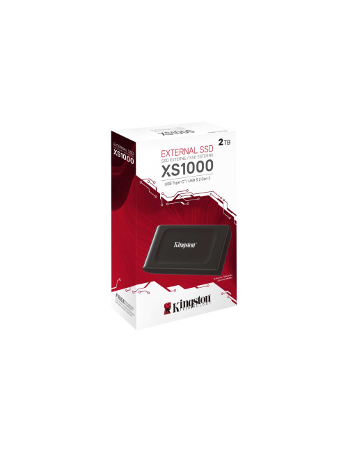 Kingston | External SSD | SXS1000/2000G | 2000 GB | Solid-state drive interface USB 3.2 Gen 2 | Read speed 1050 MB/s | Write spe