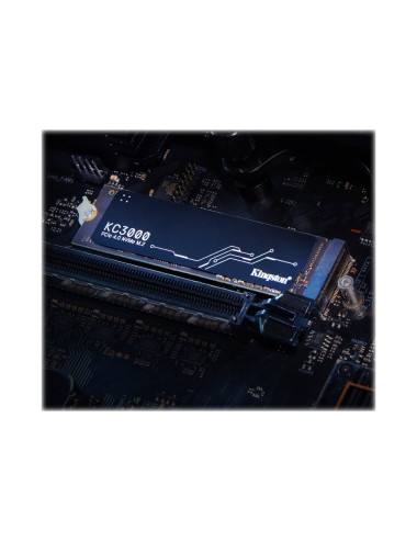 Kingston | SSD | KC3000 | 2048 GB | SSD form factor M.2 2280 | Solid-state drive interface PCIe 4.0 NVMe M.2 | Read speed 7000 M