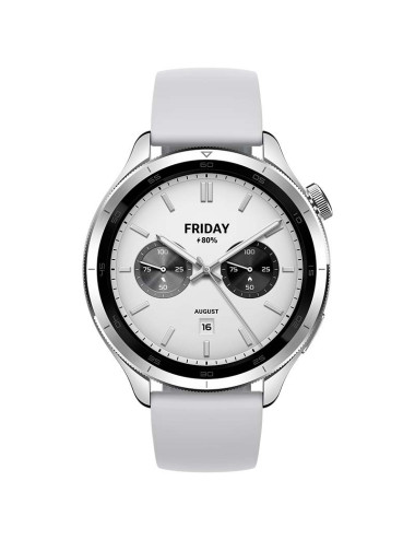 Xiaomi Watch S4 | Smart watch | GPS (satellite) | AMOLED | 1.43" | Waterproof | Silver