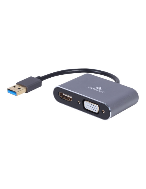 Cablexpert | USB display adapter | A-USB3-HDMIVGA-01 | USB 3.0 Type-A | 0.15 m