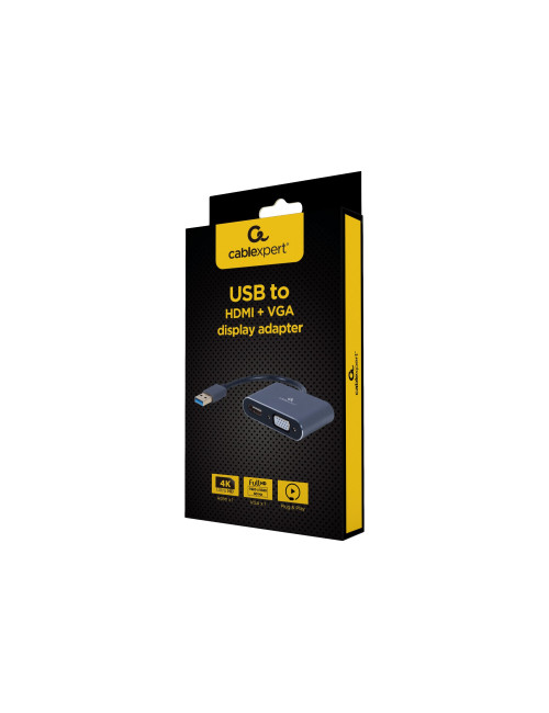 Cablexpert | USB display adapter | A-USB3-HDMIVGA-01 | USB 3.0 Type-A | 0.15 m