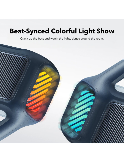 Anker Soundcore Speaker | Boom 2 | 80 W | Waterproof | Bluetooth | Blue | Portable | Wireless connection