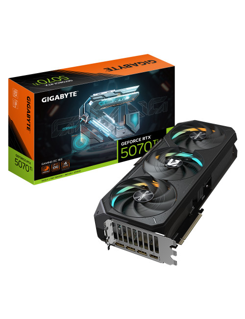 Gigabyte GeForce RTX 5070 Ti GAMING OC 16G | NVIDIA | 16 GB | GeForce RTX 5070 Ti | HDMI ports quantity 1 | PCI-E 5.0