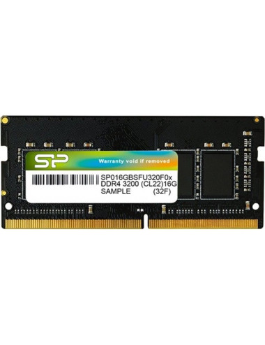 Silicon Power | SP016GBSFU320X02 | 16 GB | DDR4 | 3200 MHz | Notebook | Registered No | ECC No