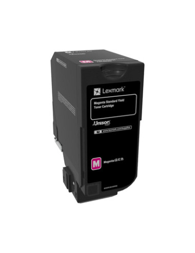 Lexmark CS720 Magenta Standard Yield Toner Cartridge | Lexmark Cartridge | Magenta