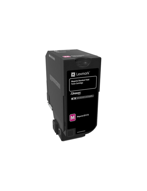 Lexmark CS720 Magenta Standard Yield Toner Cartridge | Lexmark Cartridge | Magenta