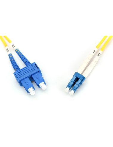 Digitus | Patch Cord | DK-2932-01 | Cable diameter 3 mm Cable type: I-VH 2E9/125 Fiber diameter: 09/125 Connector 1/2: LC/SM