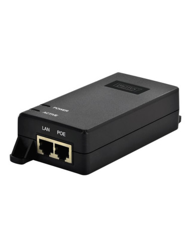 Digitus | Gigabit Ethernet PoE+ Injector | DN-95103-2 | 10/100/1000 Mbit/s | Ethernet LAN (RJ-45) ports 1xRJ-45 10/100/1000 Mbps