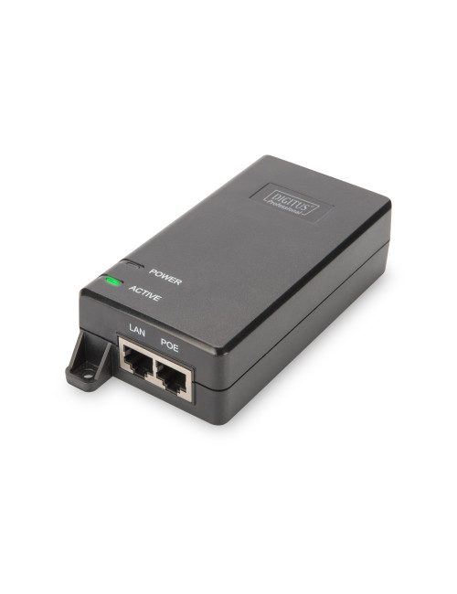 Digitus | Gigabit Ethernet PoE+ Injector | DN-95103-2 | 10/100/1000 Mbit/s | Ethernet LAN (RJ-45) ports 1xRJ-45 10/100/1000 Mbps