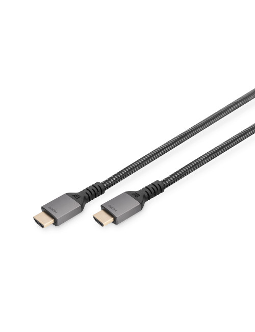 Digitus | 8K PREMIUM HDMI 2.1 Connection Cable | Black | HDMI male (type A) | HDMI male (type A) | HDMI to HDMI | 3 m