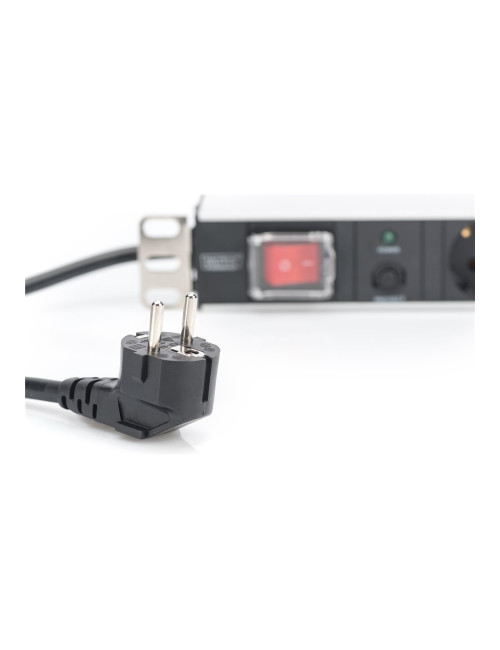 Digitus Aluminum outlet strip with overload protection | DN-95403 | Sockets quantity 7