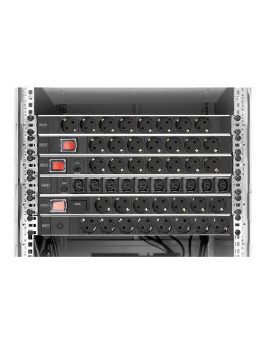 Digitus Aluminum outlet strip with overload protection | DN-95403 | Sockets quantity 7