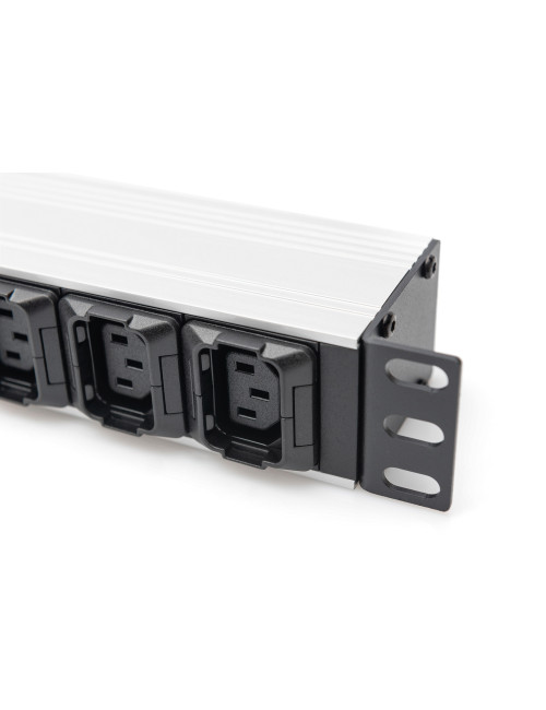 Digitus Socket Strip with Aluminum Profile, 10-way, IEC C20 plug | DN-95427 | Sockets quantity 7