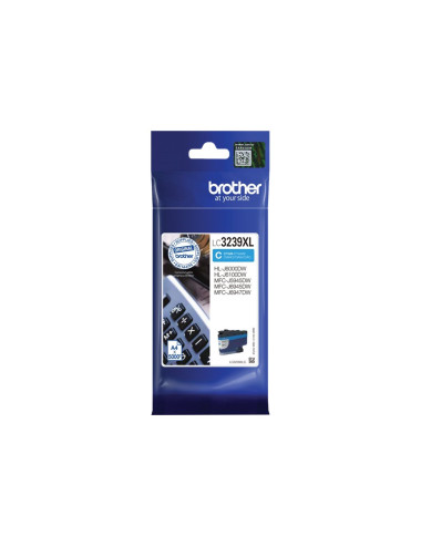 Brother High-yield Ink Cartridge | LC3239XLC | Ink | Cyan