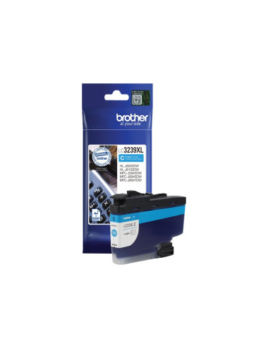 Brother High-yield Ink Cartridge | LC3239XLC | Ink | Cyan