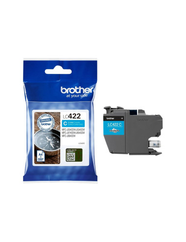 Brother LC422C | Ink Cartridge | Cyan