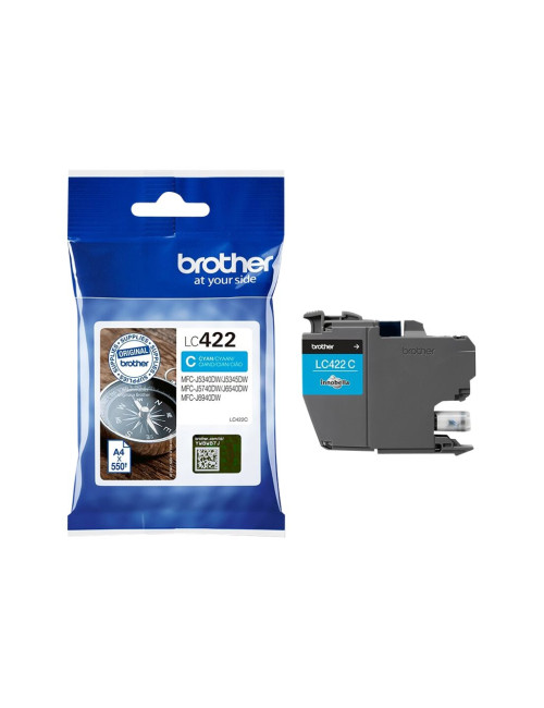 Brother LC422C | Ink Cartridge | Cyan