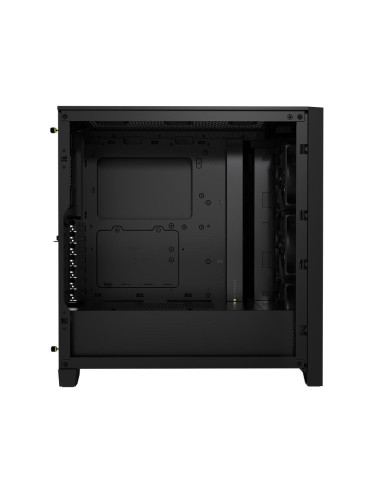 Corsair | Tempered Glass PC Case | iCUE 4000D RGB AIRFLOW | Side window | Black | Mid-Tower | Power supply included No