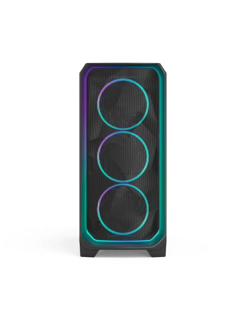 Fractal Design Meshify 3 | Ambience Pro RGB Black TG Light Tint | ATX | Power supply included No