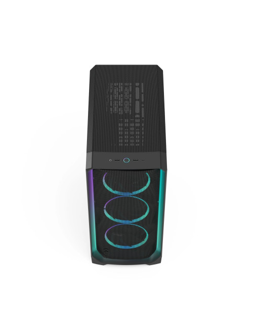 Fractal Design Meshify 3 | Ambience Pro RGB Black TG Light Tint | ATX | Power supply included No