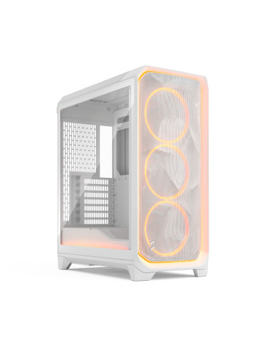 Fractal Design Meshify 3 | Ambience Pro RGB White TG Clear Tint | ATX | Power supply included No