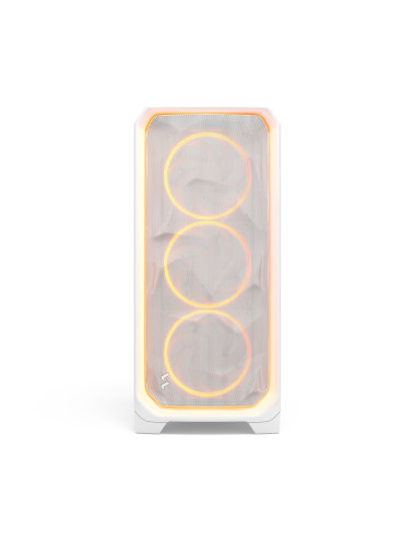 Fractal Design Meshify 3 | Ambience Pro RGB White TG Clear Tint | ATX | Power supply included No