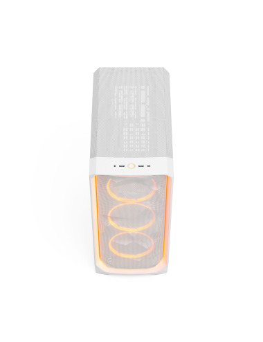 Fractal Design Meshify 3 | Ambience Pro RGB White TG Clear Tint | ATX | Power supply included No