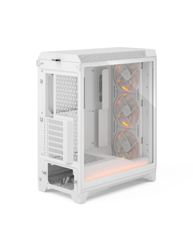 Fractal Design Meshify 3 | Ambience Pro RGB White TG Clear Tint | ATX | Power supply included No