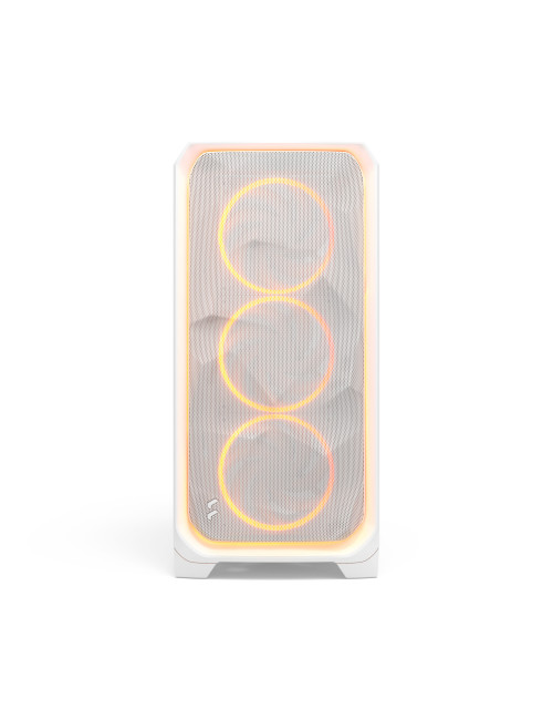 Fractal Design Meshify 3 XL | Ambience Pro RGB White TG Clear Tint | ATX | Power supply included No