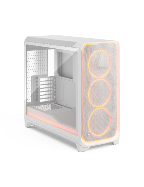 Fractal Design Meshify 3 XL | Ambience Pro RGB White TG Clear Tint | ATX | Power supply included No