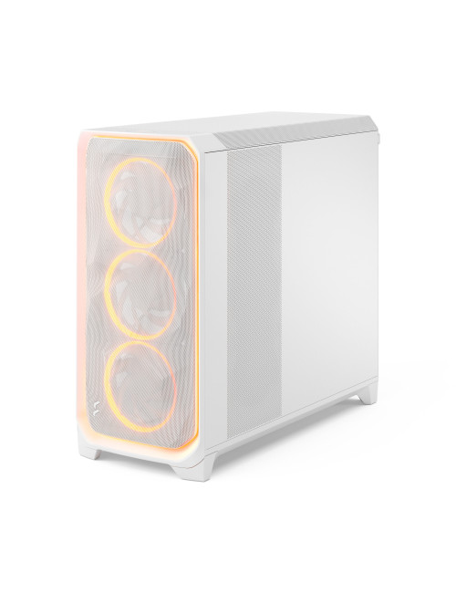 Fractal Design Meshify 3 XL | Ambience Pro RGB White TG Clear Tint | ATX | Power supply included No