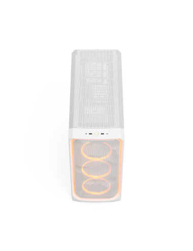 Fractal Design Meshify 3 XL | Ambience Pro RGB White TG Clear Tint | ATX | Power supply included No