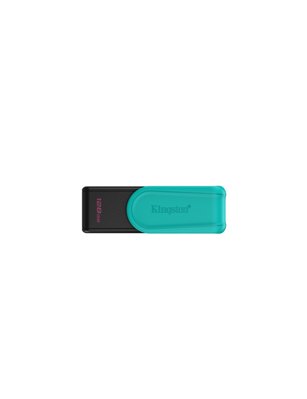 Kingston USB Flash Drive | DataTraveler Exodia S | 128 GB | USB 3.2 Gen 1 | Black/Turquoise