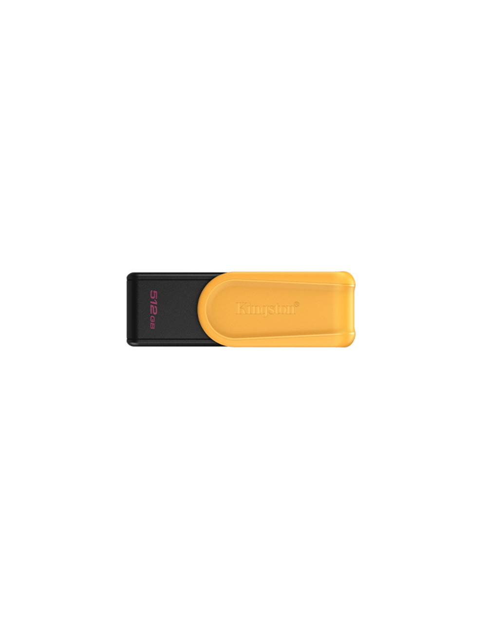 Kingston USB Flash Drive | DataTraveler Exodia S | 512 GB | USB 3.2 Gen 1 | Black/Yellow