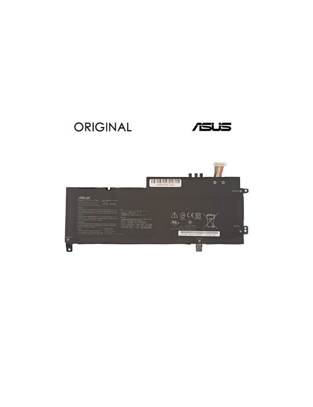 Nešiojamo kompiuterio baterija ASUS C41N1809, 3640mAh, Original