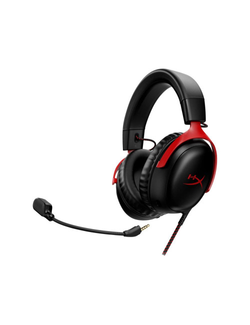 HEADSET HYPERX CLOUD III/BLACK/RED 727A9AA HYPERX