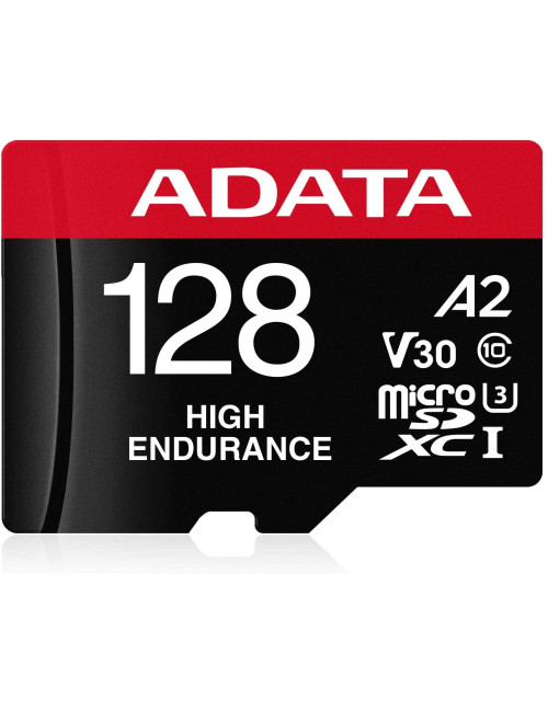 ADATA | AUSDX128GUI3V30SHA2-RA1 Memory Card | 128 GB | MicroSDXC | Flash memory class 10 | Adapter