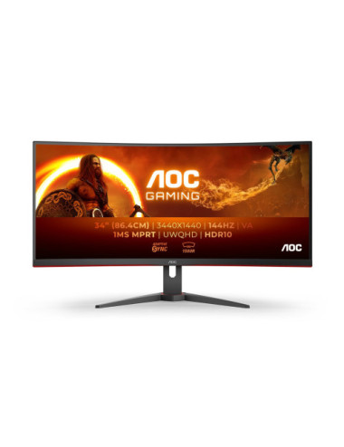 AOC G2 CU34G2XE/BK LED...