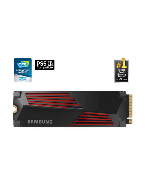 Samsung | 990 PRO with Heatsink | 2000 GB | SSD form factor M.2 2280 | Solid-state drive interface M.2 NVMe | Read speed 7450 MB