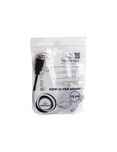 Cablexpert | HDMI to VGA and audio adapter cable