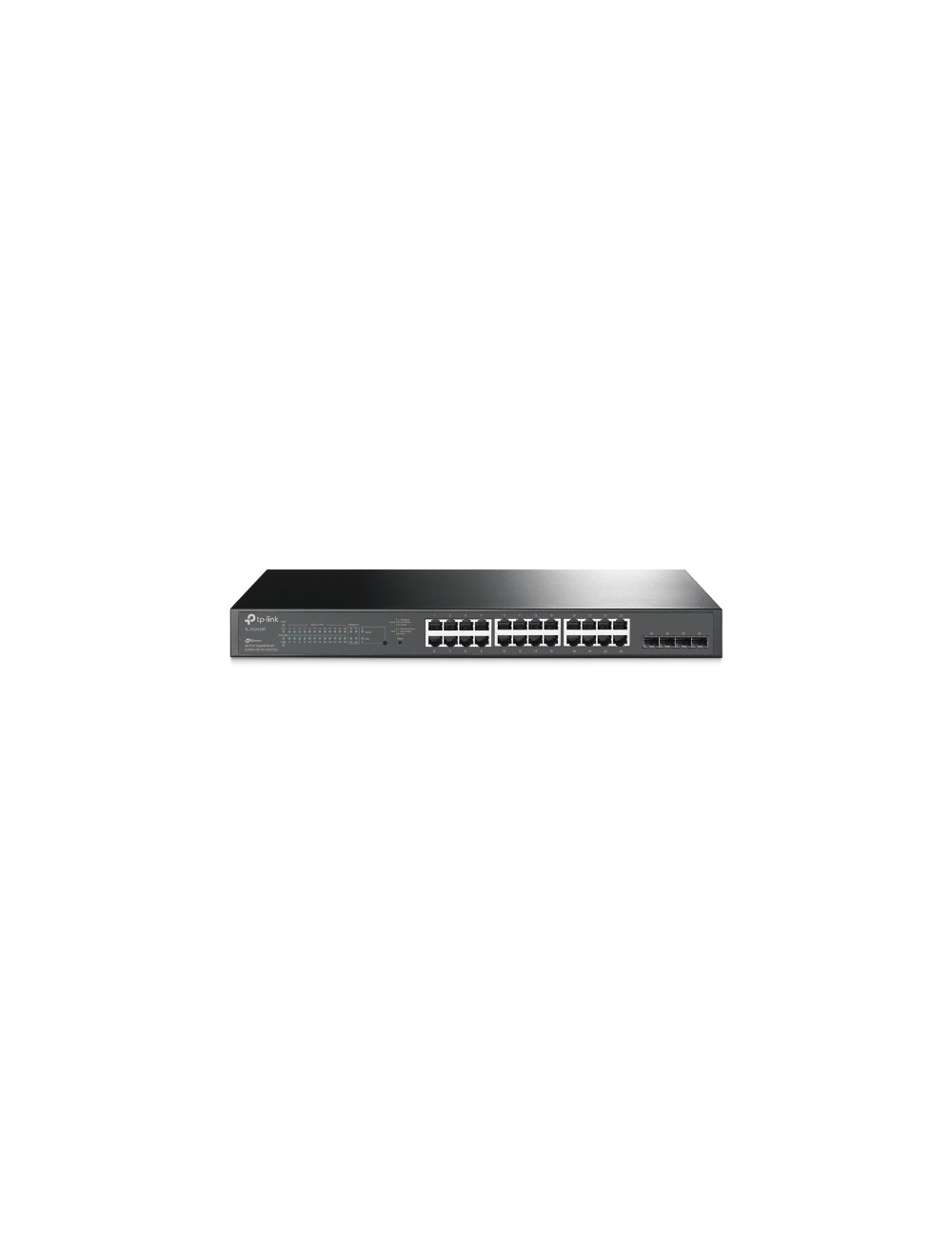 TP-LINK | JetStream 28-Port Gigabit Smart Switch | TL-SG2428P | Web Managed | Rackmountable | SFP ports quantity 4 | PoE+ ports 