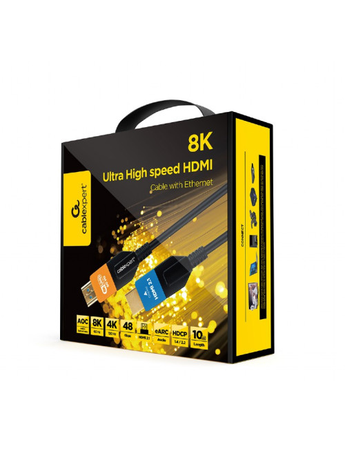 Cablexpert Active Optical (AOC) Ultra High speed HDMI cable with Ethernet AOC Series, 10 m | CC-HDMI8K-AOC-10M